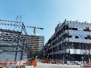 廣西建工集團四建公司直屬分公司多個項目攻堅裝飾裝修 全力沖刺下半程